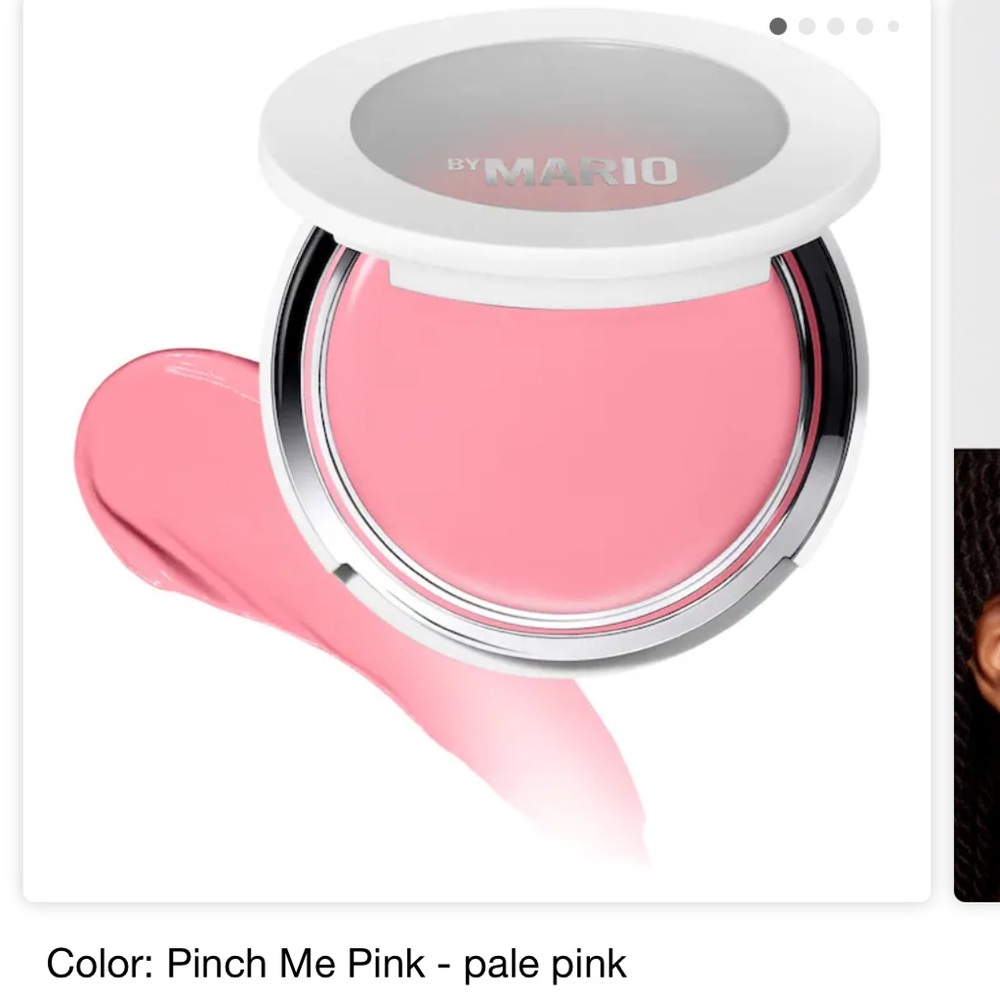 MAKEUP BY MARIO 
Soft Pop Plumping Cream Blush Veil - Pinch me pink